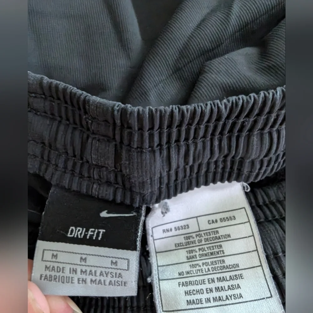 Nike dri-fit mens jogger black pants size medium